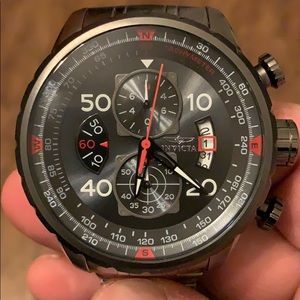 Invicta 48mm Aviator Quartz Chronograph